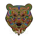 Пазл "Красочный в рамке "Медведь"