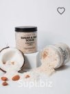 Sugar-salt scrub LOUNGE LAB Coconut-Almond, 250 ml