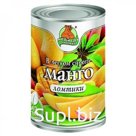 Манго ломтики Медведь Любимый в сиропе 425мл/425г, ж/б, с/кл/ТАЙЛАНД ПРЕМИУМ/