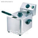 Фритюрница VIATTO HDF4, 2500 Вт, 4 л, 1 котёл, регулировка температуры, серебристая