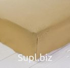 Простыня на резинке,  однотонная180х200  см  Арт: 379268