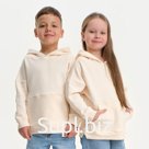 Худи детское KAFTAN Basic line, размер 38 (146-152 см), бежевое