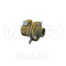 ПЕРЕХОД KPS ОБЖИМНОЙ ФЛАНЦЕВЫЙ Ø 63 MM, ВНЕШНЯЯ РЕЗЬБА BSPT 2"/ R 2", АРТ. KP C14-F63M