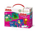 Пазлы макси парные &amp;quot;Кто где живет&amp;quot; BABY TOYS арт.02512