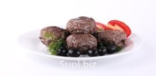 Котлета для гамбургера свино-говяжья (замороженная, в вакуумной упаковке)