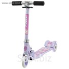 Самокат Foxx Smooth Motion, сталь,колёса PVC 100 мм, ABEC-7, цвет фиолетовый