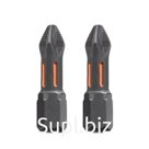 Бита  KWB TORSION, PH2, 25 мм, сталь TQ60, 2 шт