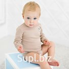 Боди с длинным рукавом, рост 62 см