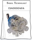 5077010 Молочный клапан отключения вакуума 5/8" с пневмоуправлением НО, БРС 6 мм (к Afimilk)