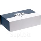 Коробка Snowish синяя с белым