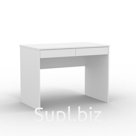 Стол компьютерный «СП6», 2 ящика, 1000×600×750 мм, цвет белый/белый