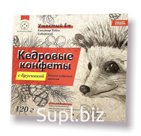 Кедровые конфеты с Брусникой в шоколаде ручной работы, 120 гр