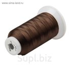 Нитки для швейной машины 50К, 1000 м, тёмно-коричневые