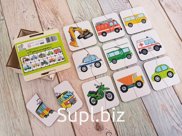 Картинки-половинки "Транспорт"