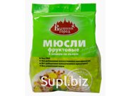 Мюсли "Вышний город" Фруктовые 5-злаков со льном, пак. 350 гр