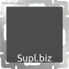 Перекрестный переключатель одноклавишный WL07-SW-1G-C, цвет серо-коричневый