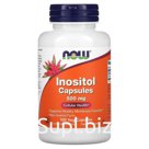 БАД «Now Foods» Inositol Capsules, 500 mg, 100 капсул