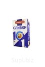 Сливки питьевые ультрапастеризованные с асептическим розливом Едаковъ, массовая доля жира 10%, ТБА с крышкой