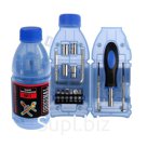 Набор инструментов ТУНДРА, подарочный пластиковый кейс "Бутылка", 15 предметов