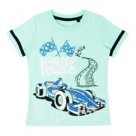 CAK 62324 Футболка для мальчика св.бирюзовый (122)-64 ВГ