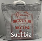 Мука пшеничная высший сорт, 5 кг.