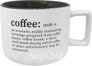 Coffee Mug: Description 400ml Color: White