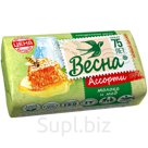 Мыло туалетное Весна 'Молоко и мед", бумажная обертка, 90г