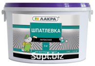 Шпатлевка латексная Лакра для внутренних работ: 1,5