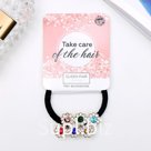 Резинка для волос "Аманда" маленькие ромашки