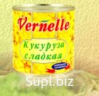Кукуруза VERNELLE сладкая 425 мл ГОСТ в/с 400гр (г.Краснодар)