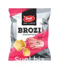 Чипсы Brozi слайсы 60г бекон 1/14 6м
