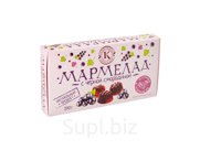 Мармелад желейно-фруктовый "С черной смородиной" 190 гр.