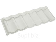 Металлочерепица Супер Классик 0,50 мм 4 м стальной бархат серо-белый