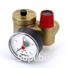 Группа безопасности котла на 3 бар Watts KSG 30 N (компактная) до 50кВт арт.10005232