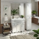 Шкаф-колонна COMFORTY «Сочи-35» белый