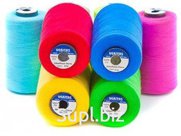 Нить швейная 100% PE 40/2 цв S-068 сиреневый светлый (боб 5000ярдов/12боб/120боб) VERITAS