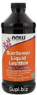 БАД «Now Foods» Sunflower Liquid Lecithin, 16 fl oz, 473 мл