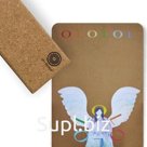 Printed doormat for corporate clients made of rubber and cork