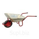 Тачка строительная, одноколёсная: груз/п 150 кг, объём 110 л