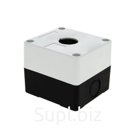 Корпус EKF cpb-101-w, кнопка, цвет белый