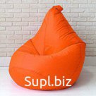 Кресло груша XXL ткань оксфорд оранжевый. Арт: КГXXLок5