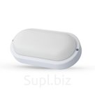 Ultraflash LBF-0418 C01 (Св-к LED влагозащищённый, 18 Вт, IP65, 220В, 4000К, овал)