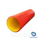 Труба жесткая двустенная SN 10 L 6000мм д. 125/107 мм