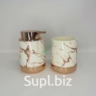 Набор для ванной комнаты 2 шт - дозатор и стакан Артикул: RA-8887