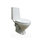 Унитаз-компакт Santeri "Прайм" 1.P205.4.S00.00B.F, косой выпуск, полипропилен, белый