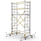 Телескопическая вышка-тура TeleSafe XL_FP Cagsan из двух модулей 2Х11 Ступенчатая (арт.S006_XL_FP)