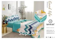 Комплект постельного белья с одеялом. Простыня на резинке. Евро размер