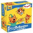 Игра-ходилка настольная детская «Три кота. Рыболовы», игровое поле, фишки, жетоны, ЗВЕЗДА, 8767