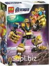 Конструктор LARI 11504 Super Heroes Танос трансформер 158 дет. в кор. 17х24.5х4.5см