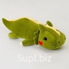 Мягкая игрушка «Динозаврик», 80 см, зелёная